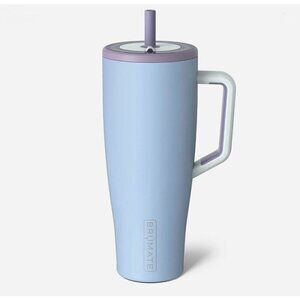 Brumate ERA 40 Oz Leakproof Metal Straw High Tide Blue Color Block